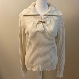 Ralph Lauren Cream Colored Sweater